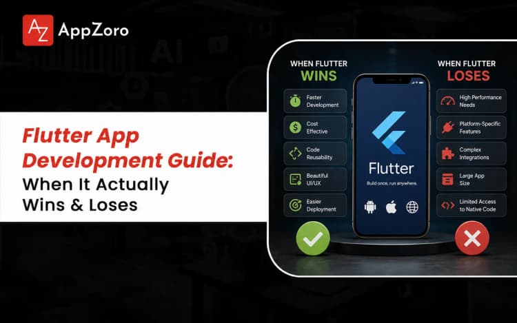 Flutter App Development Guide 2026: When It Actually Wins & Loses
