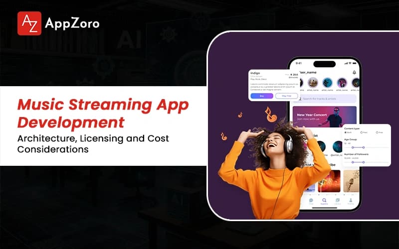 Music Streaming App Development: Architecture, Licensing and Cost Considerations